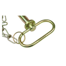 Towing Hitch Pin with Lynch Pin & Chain - 5/8" x 6" (16mm x 152mm)