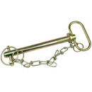 Towing Hitch Pin with Lynch Pin & Chain - 5/8" x 6" (16mm x 152mm)