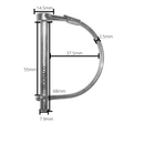 8mm Shaft Locking PTO Pin