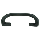 Large 296mm Black Steel Core Moulded Grab Handle