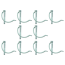 10 x 8mm Pipe Retaining Pin / Snap D Clip - Trailer / Tractor / Truck / Horsebox