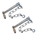 12.5mm x 88mm Sword Retaining Cotter Pin & Chain