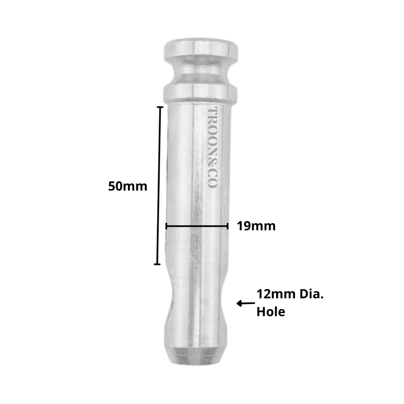 Top Link Pin CAT 1 (19mm) - Useable Length 50mm - Tractor Linkage