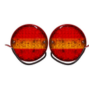 4 Function LED Rear Hamburger Lamps - 10-30V