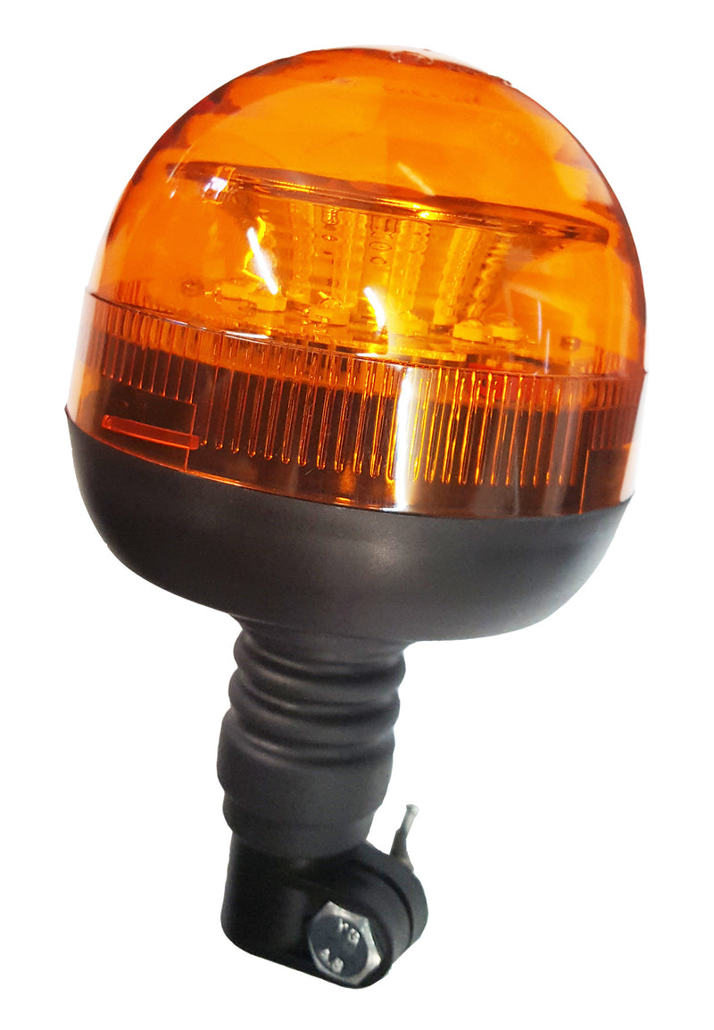 Low Profile Amber LED Beacon - Spigot Fitting - 12/24V C20