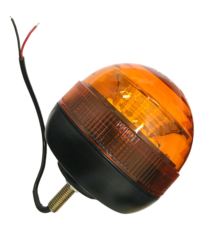 Low Profile Amber LED Beacon - 12/24V