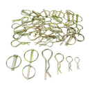 50 Assorted Linch Pins & R Clips