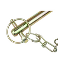 Towing Hitch Pin with Lynch Pin & Chain - 7/8" x 6" (22mm x 152mm)