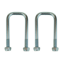 2 x 120mm Axle U bolts for Ifor Williams - Single Leaf