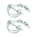 6.5mm Pipe Pin Clip & Chain - Ifor Williams Trailers