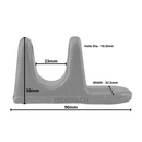 2 x Heavy Duty Forket for Tailboard / Drop Side on Trailers - Weld On