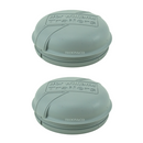2 x Genuine 76mm Ifor Williams Hub Grease Caps -Trailers - P1258