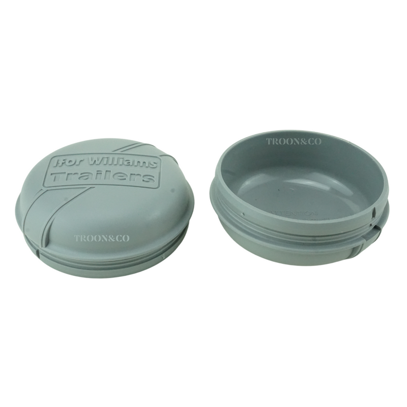 2 x Genuine 76mm Ifor Williams Hub Grease Caps -Trailers - P1258