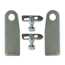 2 x Antiluce Fastener M12 x 25mm with Large Eye Plates - Drop Catch Tail Gate