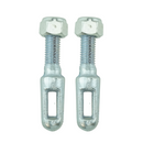 2 x M12 Slotted Tailboard Lug for Flat Cotter Pin - Trailer / Truck / Tipper