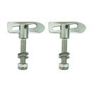 2 x Stainless Steel Antiluce Fastener M8 x 38mm