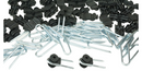 50 x Staple Electric Fencing Insulators