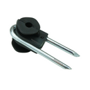 50 x Staple Electric Fencing Insulators