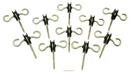 10 x Screw Gate Anchor Insulators for Electric Fencing