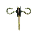 10 x Screw Gate Anchor Insulators for Electric Fencing