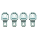 4 x Heavy Duty 725kg Lashing Ring - Cargo Tie Down - Trailers, Truck, HGV