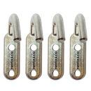 4 x 10mm Heavy Duty Medium Size Rope Hooks