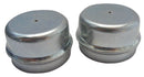 50mm Metal Hub Caps - Fits Indespension Trailers