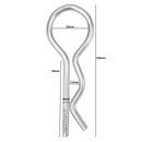 2 x 6mm Heavy Duty R-Clips