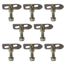 Stainless Steel M8 x 20mm Antiluce Droplock Fastener