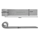 2 x 6" / 150mm Weld On Eye Hinge & 16mm Gudgeon Pin - Drop Side Trailers, Trucks