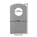 2 x Antiluce Fastener M12 x 25mm with Eye Plates - Drop Catch Tail Gate