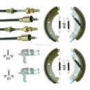 Brake Shoe & Cable Kit for Ifor Williams Car Transporter Trailer CT115 / CT136SA