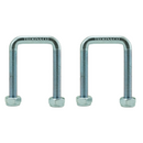 2 x Ifor Williams Rear Ramp Handle U Bolt Staple for HB401 / HB505 / HB510