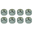 8 x 3/8" UNF Wheel Nuts For 4" PCD Trailer Suspension Hubs