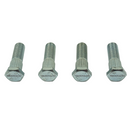 4 x 3/8" UNF Wheel Studs For 4" PCD Trailer Suspension Hubs