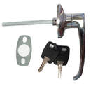 Chrome Lever Handle & 2 Keys