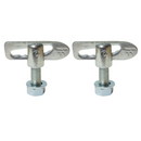 2 x Antiluce M12 x 34mm Drop Lock Catch Fastener for Trailers, Truck Tailgates