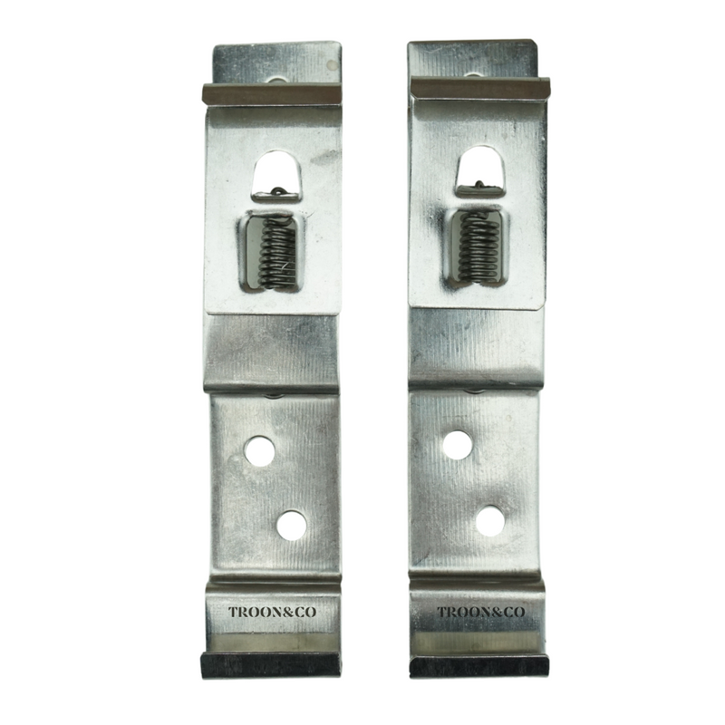 Spring Loaded Number Plate Clips