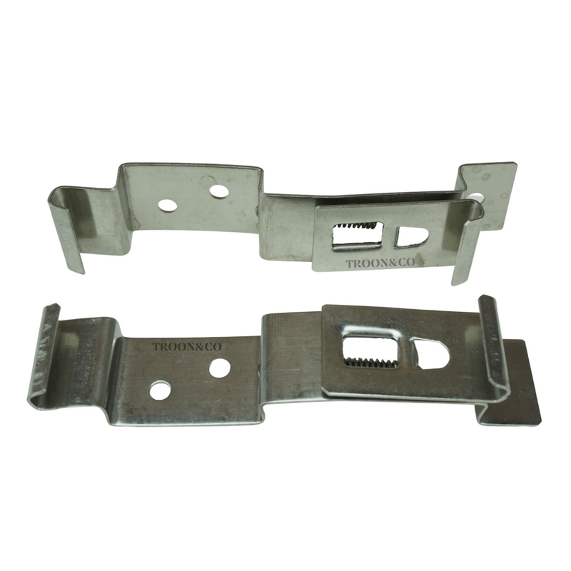Spring Loaded Number Plate Clips