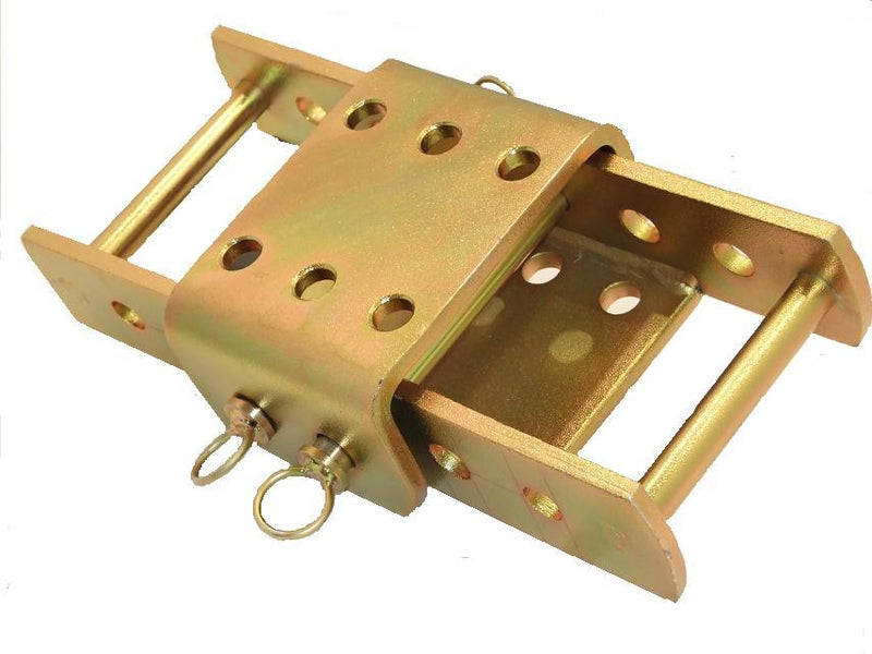 Extended 3500kgs Towing Height Adjuster - Mounting Drop Plate - 2 Pin Tow Hitch